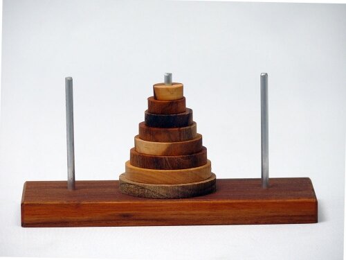 Torre de Hanoy. Juegos Juguetes Recreación Ocio FUNLIBRE